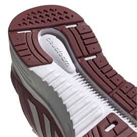Dámské běžecké boty adidas Galaxy 5 burgundy FW6124 bílý červený 4