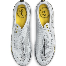 Kopačky Nike Phantom Gt Scorpion Academy Tf DA2262 001 stříbro stříbro 1