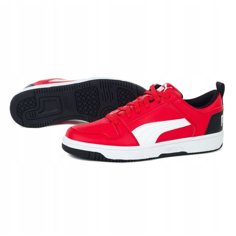 Puma Rebound Layup Lo Sl M 369866 06 červené 1