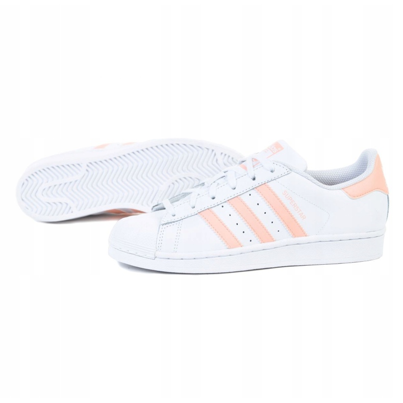 Boty Adidas Superstar Jr EE7820 bílý zelená 1