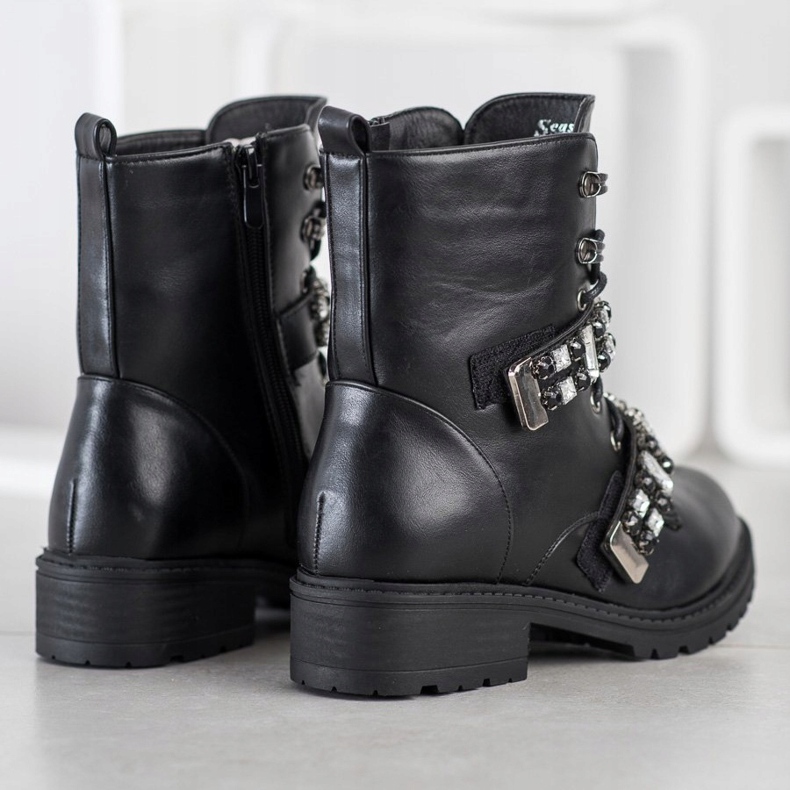 Seastar Přicházející dělníci s krystaly černá 2