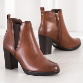 Boty Na Baru Sergio Leone hnědý 1