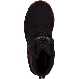 Dětské boty Kappa Bright Mid K černé 260239K 1111 černý 1