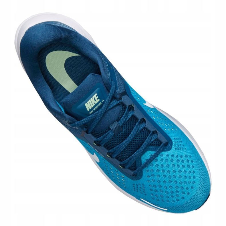 Běžecké boty Nike Air Zoom Structure 23 M CZ6720-401 modrý zelený 2