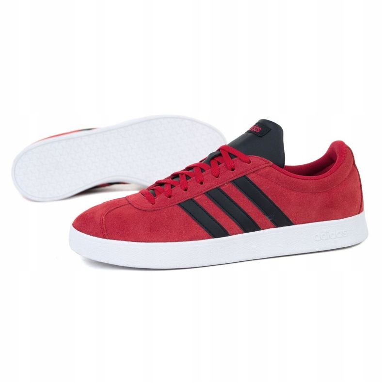 Adidas Vl Court 2.0 M EG3963 černý červený 1