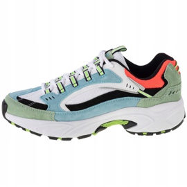 Boty Skechers Stamina-Sugar Rock W 13452-BLGR modrý vícebarevný 1