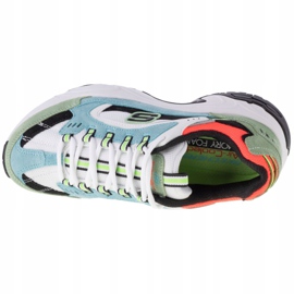 Boty Skechers Stamina-Sugar Rock W 13452-BLGR modrý vícebarevný 2