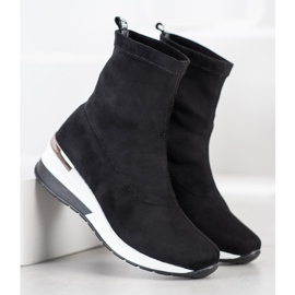 Filippo Sportovní módní obuv černá 1