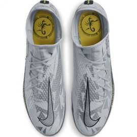 Kopačky Nike Phantom Gt Scorpion Academy Dynamic Fit FG / MG M DA2266 001 modrý stříbro 1