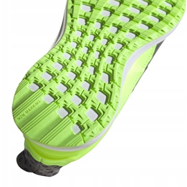 Běžecké boty adidas RapidaRun Jr FV4100 šedá zelený 1