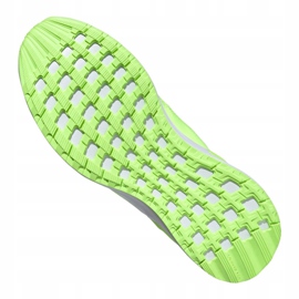 Běžecké boty adidas RapidaRun Jr FV4100 šedá zelená 5