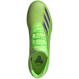 Adidas X Ghosted.1 V zelených kopačkách EG8170 zelená zelená 1