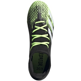 Kopačky adidas Predator 20.3 Fg zeleno-černé EH2926 černá 1