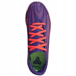 Kopačky Adidas Nemeziz.4 In Junior purpurově růžové EH0587 fialový 1 Kopačky Adidas Nemeziz.4 In Junior purpurově růžové EH0587 fialový 1