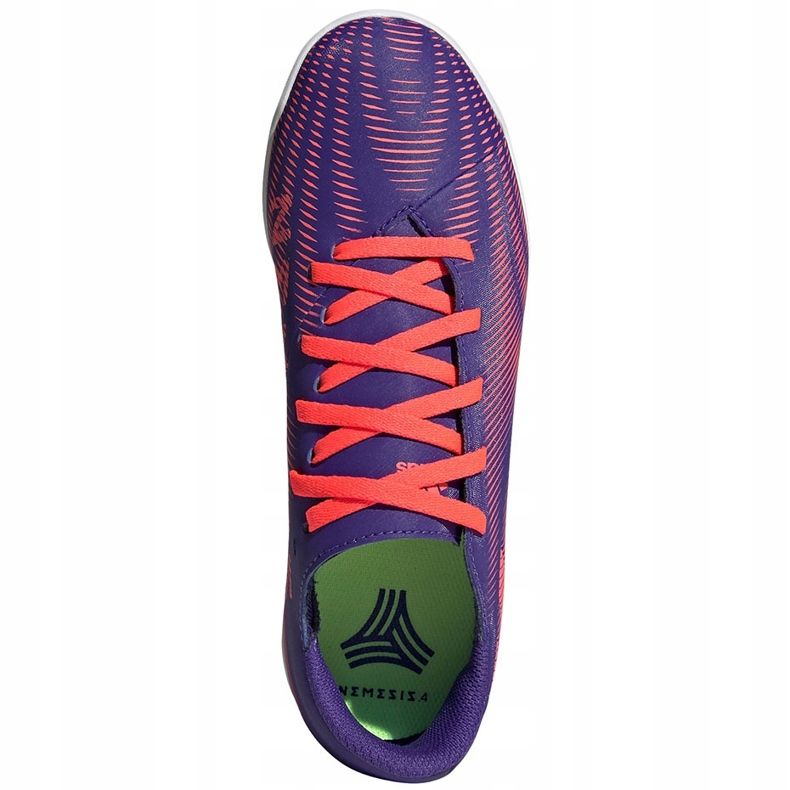 Kopačky Adidas Nemeziz.4 In Junior purpurově růžové EH0587 fialová 1