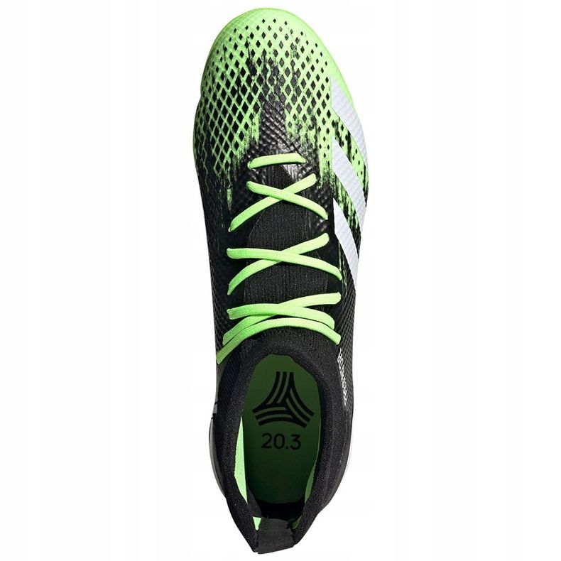 Kopačky adidas Predator 20.3 Tf černé a zelené EH2912 černý 1