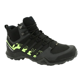 Pánské boty Adidas Terrex Swift R2 Mid Gtx černé EH2281 černá šedá zelená 2