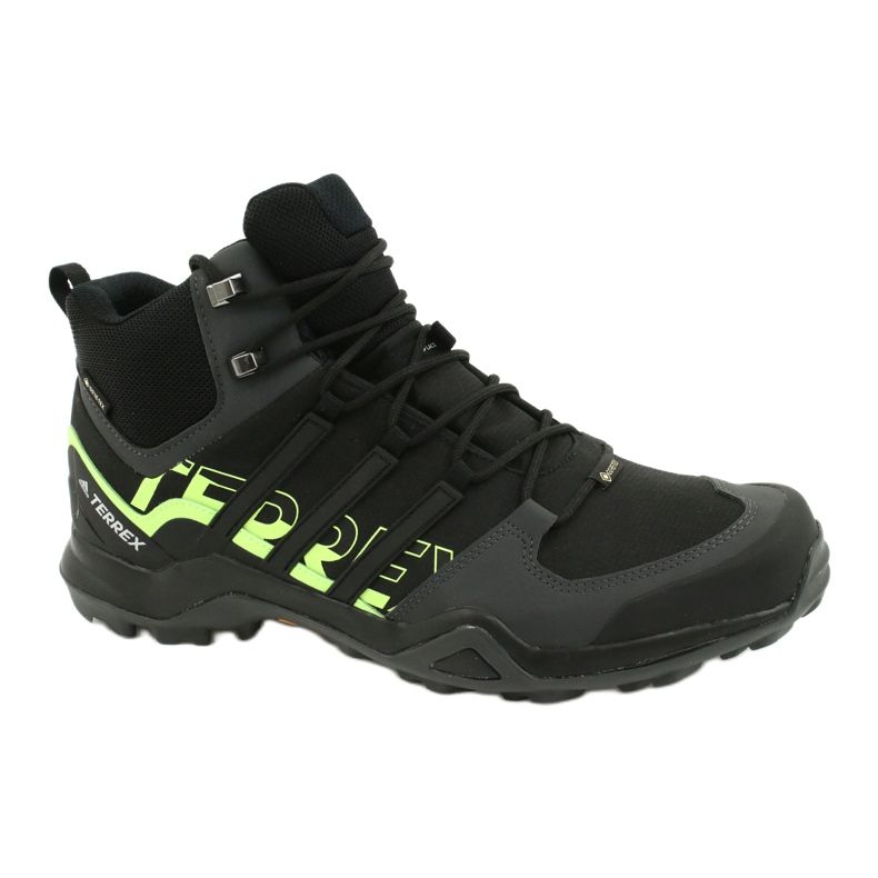 Pánské boty Adidas Terrex Swift R2 Mid Gtx černé EH2281 černý šedá zelený 2