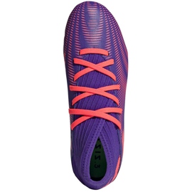 Kopačky adidas Nemeziz.3 Fg Junior purple EH0580 fialový 1 Kopačky adidas Nemeziz.3 Fg Junior purple EH0580 fialový 1