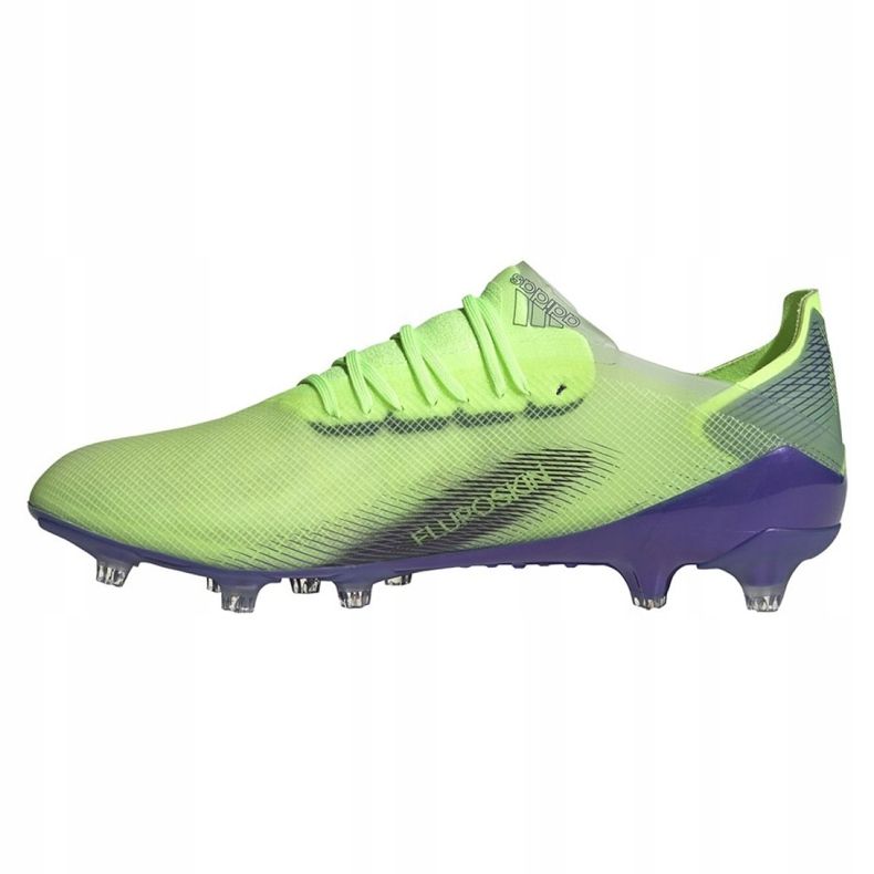 Kopačky Adidas X Ghosted.1 Ag M FY0958 modrá, fialová, zelená zelený 1