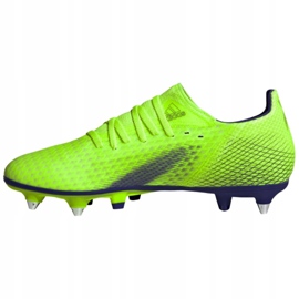 Kopačky Adidas X Ghosted.3 Sg M EG8176 vícebarevný zelená 1