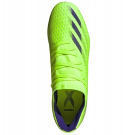 Kopačky Adidas X Ghosted.3 Sg M EG8176 vícebarevný zelený 2