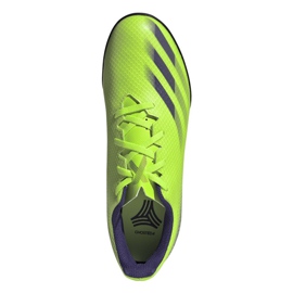 Kopačky Adidas X Ghosted.4 Tf M EG8238 vícebarevný zelený 1