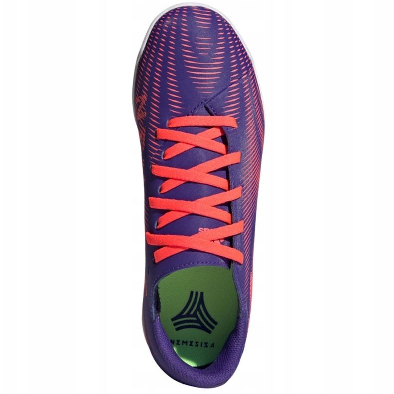 Kopačky Adidas Nemeziz .4 In Jr EH0587 vícebarevný námořnická modrá 1 Kopačky Adidas Nemeziz .4 In Jr EH0587 vícebarevný námořnická modrá 1