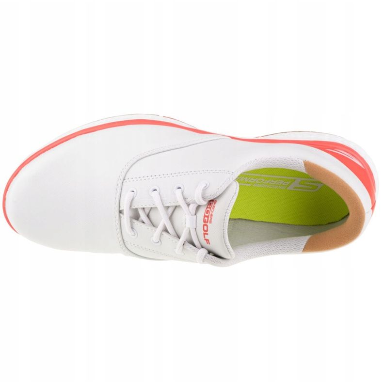 Boty Skechers Go Golf Elite 2 W 14866-WCRL bílý pomerančový 2
