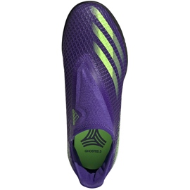 Kopačky Adidas X Ghosted.3 Ll Tf Junior fialové EH2016 fialový fialový 1