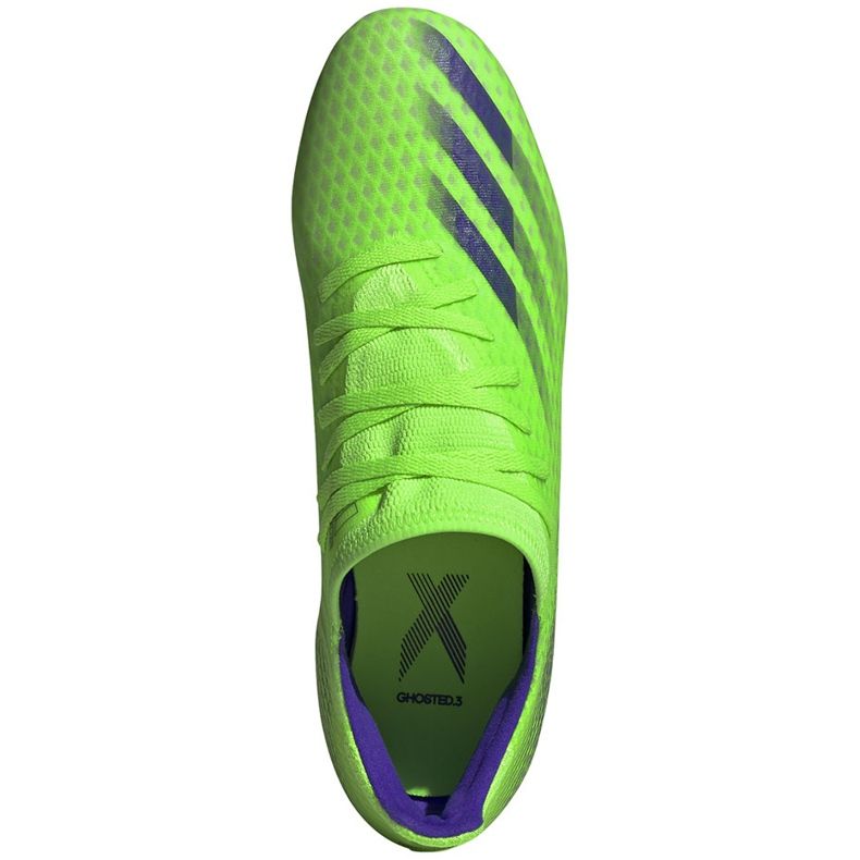 Kopačky Adidas X Ghosted.3 Fg zelené EG8192 zelený zelený 1