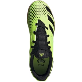 Kopačky Adidas Predator 20.4 In Sala Jr EH3043 vícebarevný zelený 1