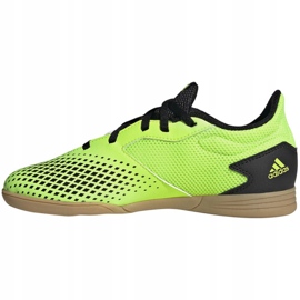 Kopačky Adidas Predator 20.4 In Sala Jr EH3043 vícebarevný zelená 2 Kopačky Adidas Predator 20.4 In Sala Jr EH3043 vícebarevný zelená 2