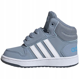 Dětské boty Adidas Hoops Mid 2.0 modré FW4922 modrý 1