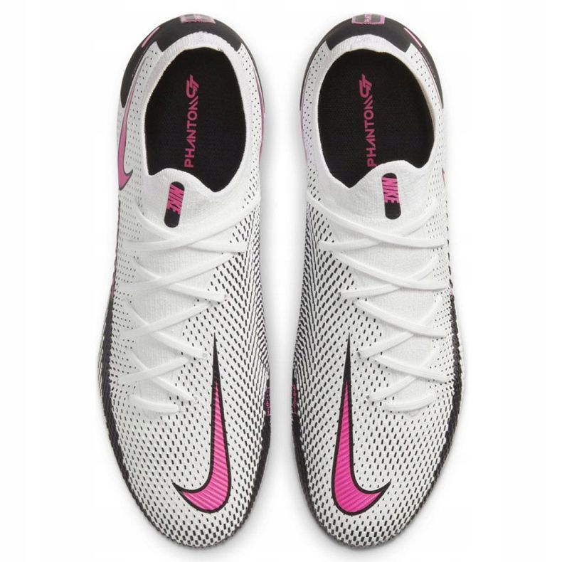 Fotbalová obuv Nike Phantom Gt Pro Fg CK8451 160 bílá šedá 1
