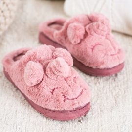 Bona Dámské pantofle jednorožec růžový 1 Bona Dámské pantofle jednorožec růžový 1