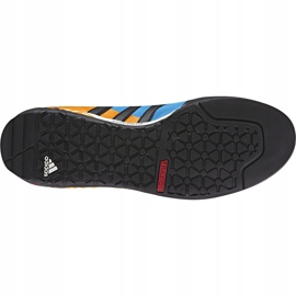 Boty Adidas Terrex Swift Solo M AQ5296 černý modrý pomerančový 2