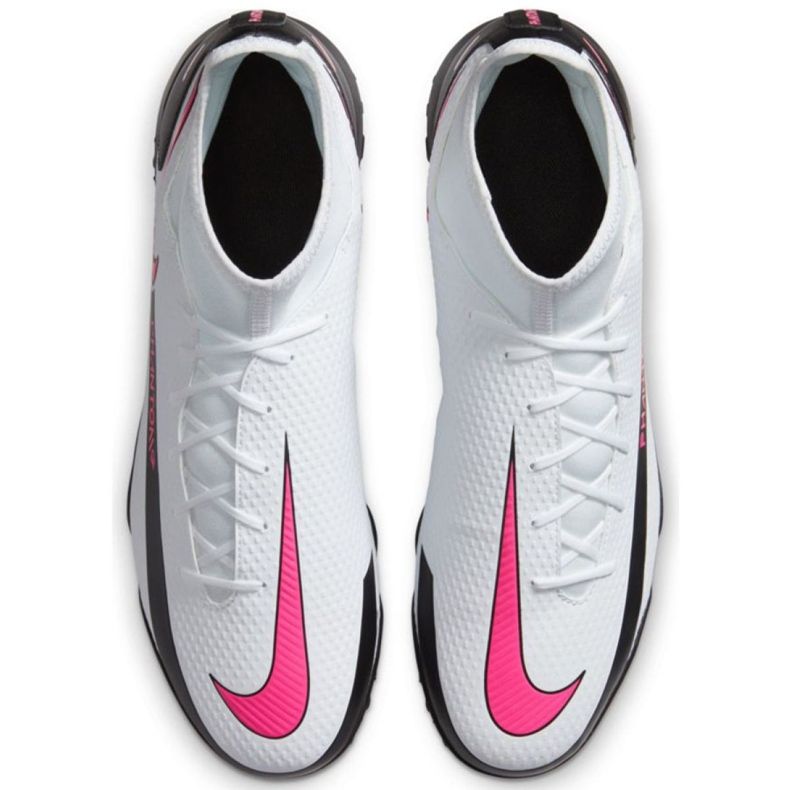 Fotbalová obuv Nike Phantom Gt Club Df Tf CW6670 160 bílá vícebarevný 2