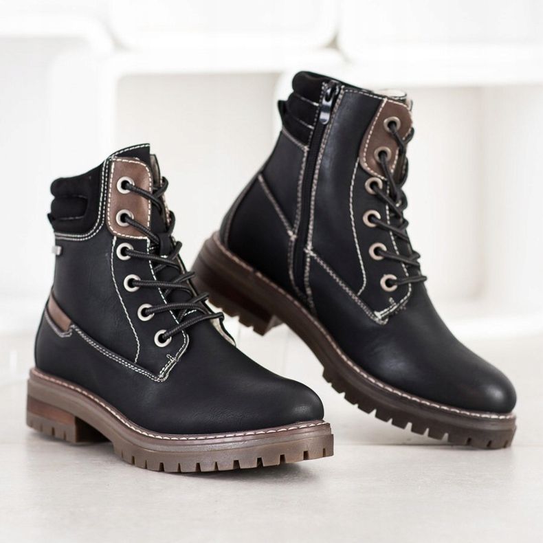 Super Mode Pohodlné lapače hnědý černá 1