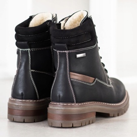 Super Mode Pohodlné lapače hnědý černý 2