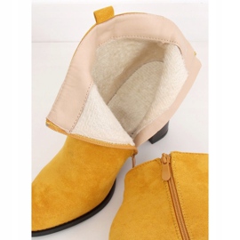 Klasické vysoké podpatky UK09P Žlutý med žlutá 2