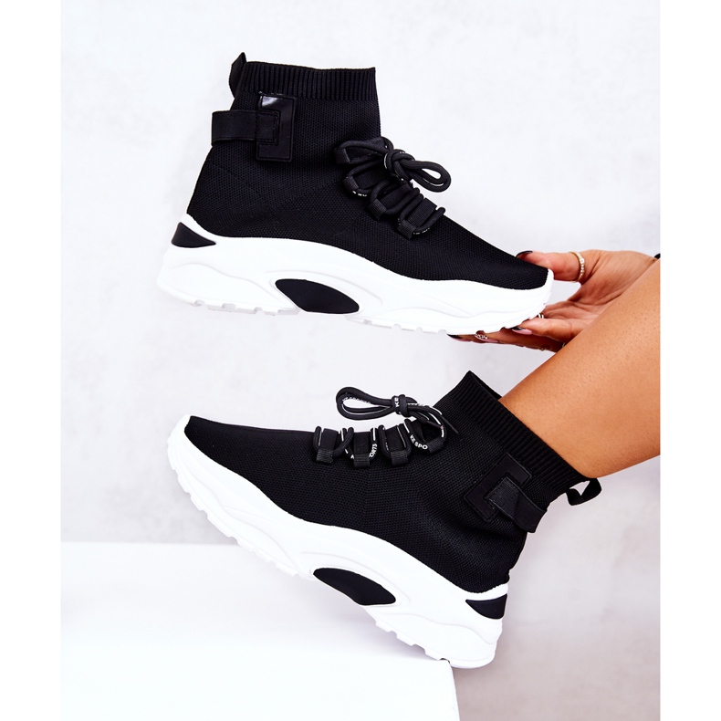 Dámské sportovní ponožky černé KeSports černá 1 Dámské sportovní ponožky černé KeSports černá 1