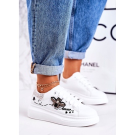 Dámské sportovní boty Tenisky s Fly White Silver Amour bílý 1