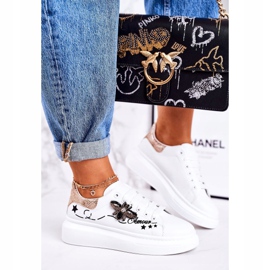 Dámské sportovní boty Tenisky s Fly White Golden Amour bílý 1