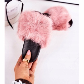 Dětské růžové pantofle Fashionista růžový 2