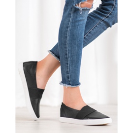 Bona Nazouvací tenisky černý 2