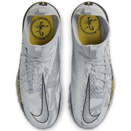 Kopačky Nike Phantom Gt Scorpion Academy Dynamic Fit Tf Junior DA2289 001 stříbro stříbro 1
