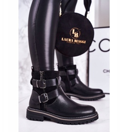 PJ1 Dámské teplé boty Workers Black Intensity černá 1