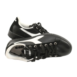 Sportovní pánské tenisky Diadora 155147 bílý černý 4