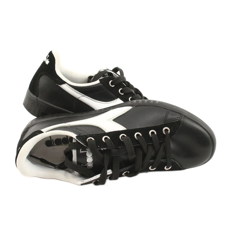 Sportovní pánské tenisky Diadora 155147 bílý černý 4